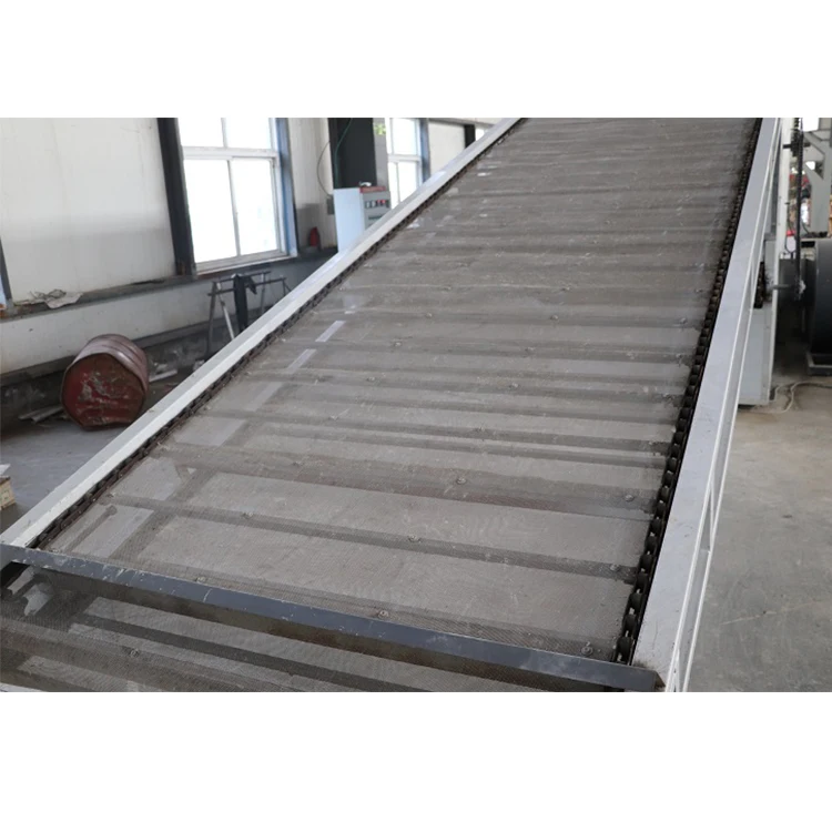 Automatic Ginger Tomato Onion Garlic Chill Mesh Belt Vegetable Conveyor Dryer