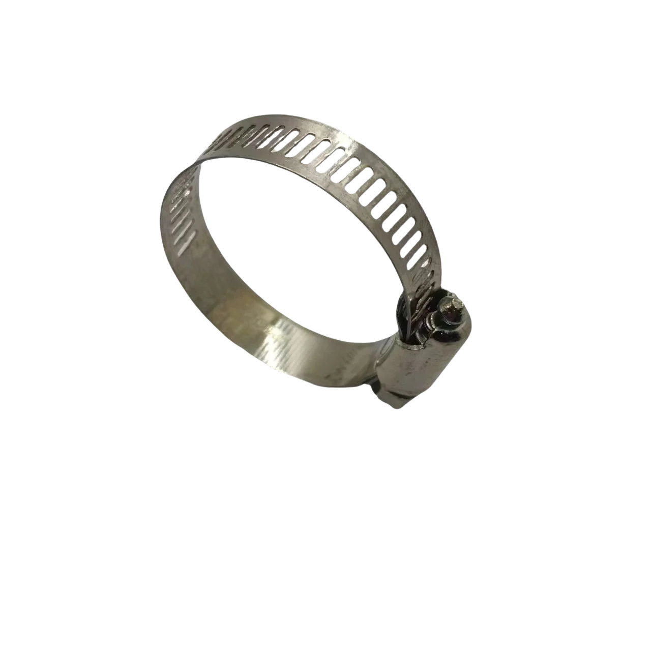 Source factory American Type Stainless Steel Butterfly Adjustable Plastic Handle Hose Clamp Gas Pipe Clamp