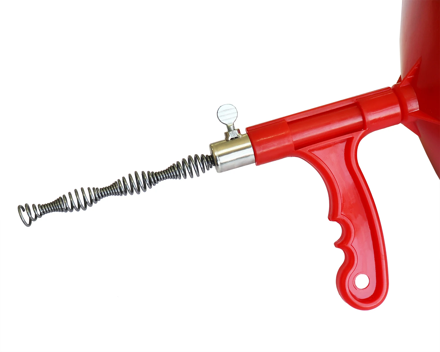 Drain Snake 25ft, Auger Clog Remover Plumbing Cleaner, for Sewer,Bathtub Shower  and Kitchen