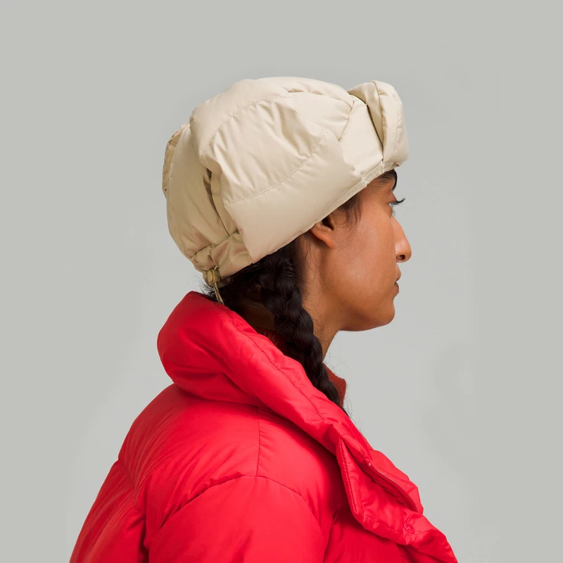 Winter Warm Down Hat With Ear Flaps Antifreeze Comfortable Outdoor Unisex Sport Cap For Hiking Climbing Skiing Cycling