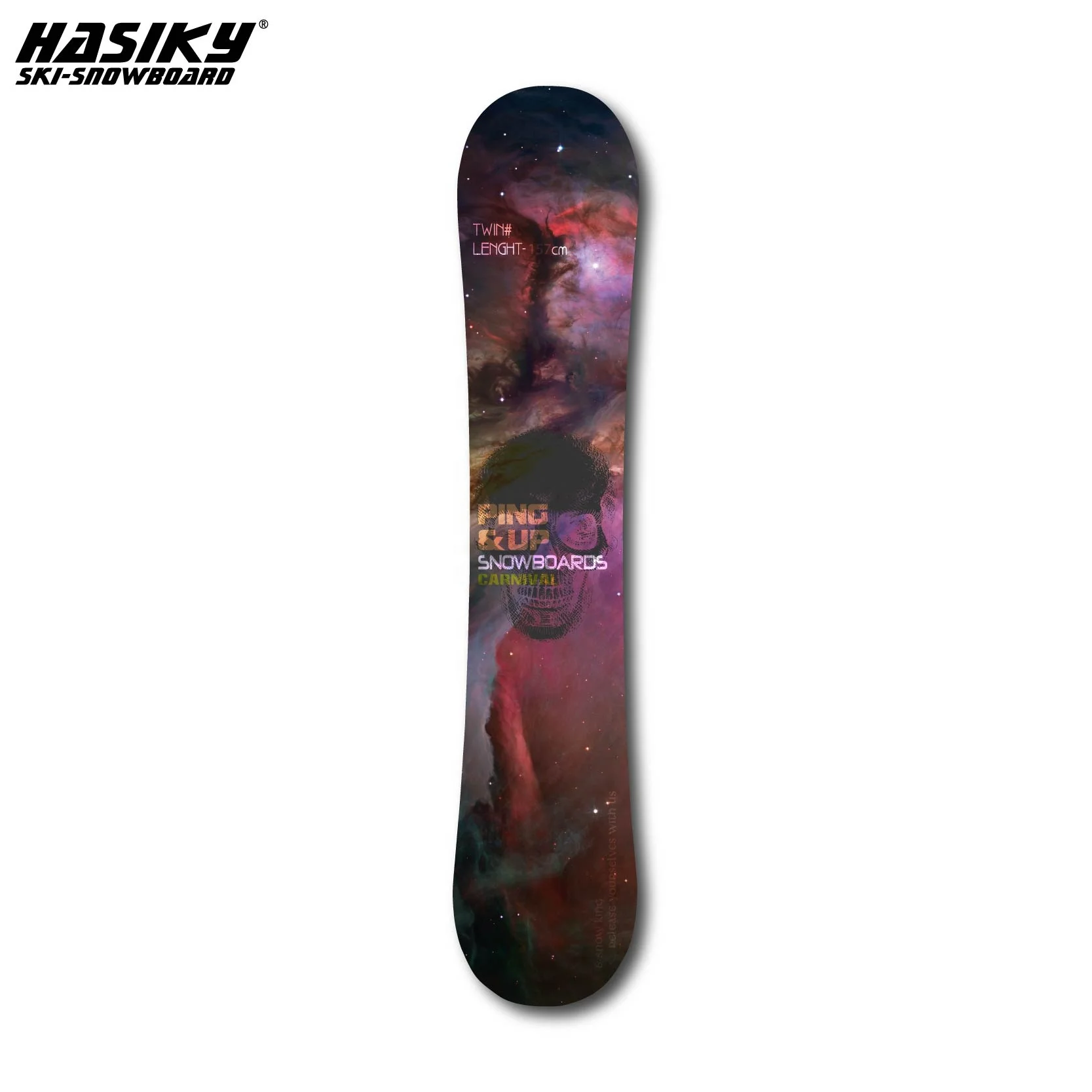 Freestyle custoom carbon fiber ODM adult snowboard