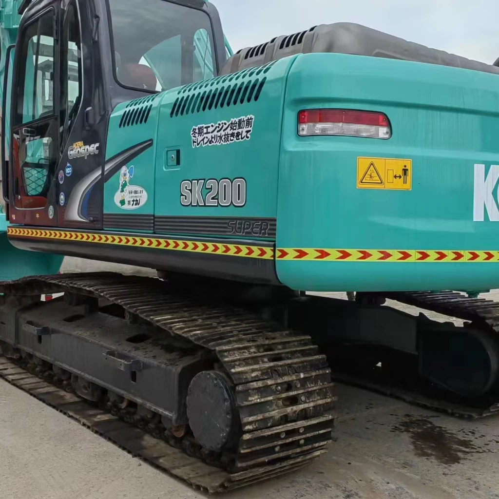 Most Popular Kobelco Brand Excavator in stock Japan Original Kobelco SK200-8 Excavator with Good Condition for sale