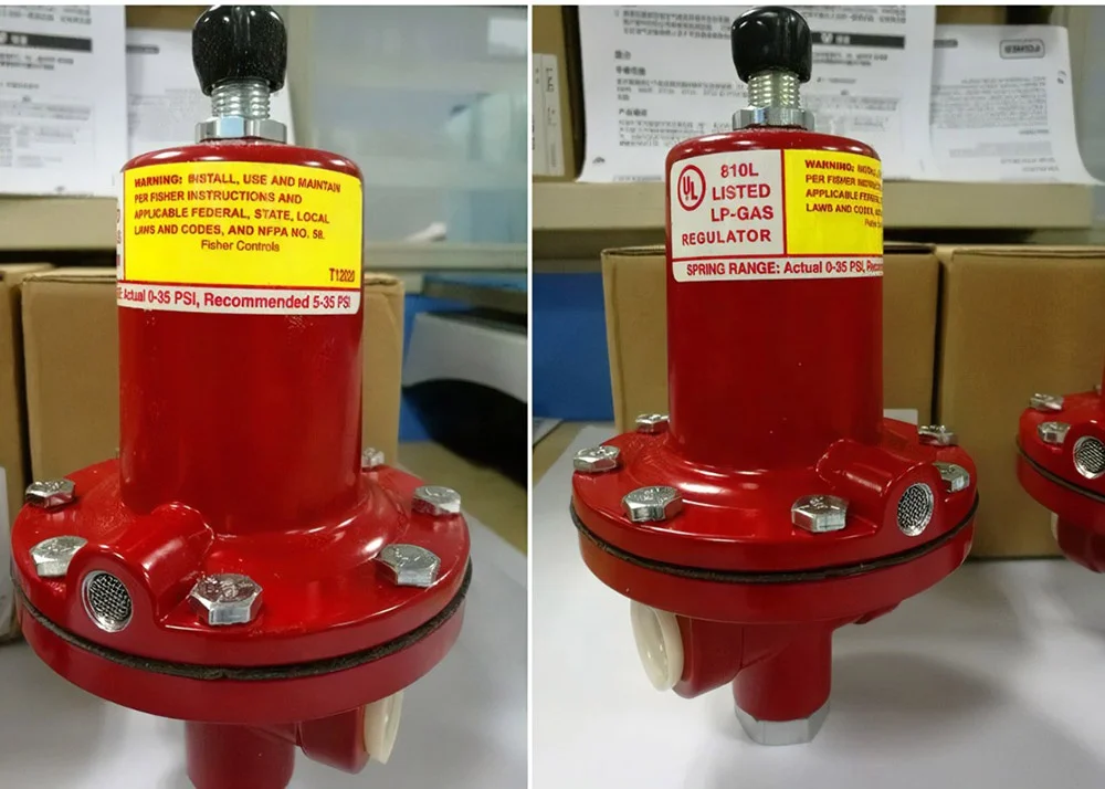Высокоточный Emerson Fishere 64-35 высокого давления LPG Регулятор 64 газовый регулятор по