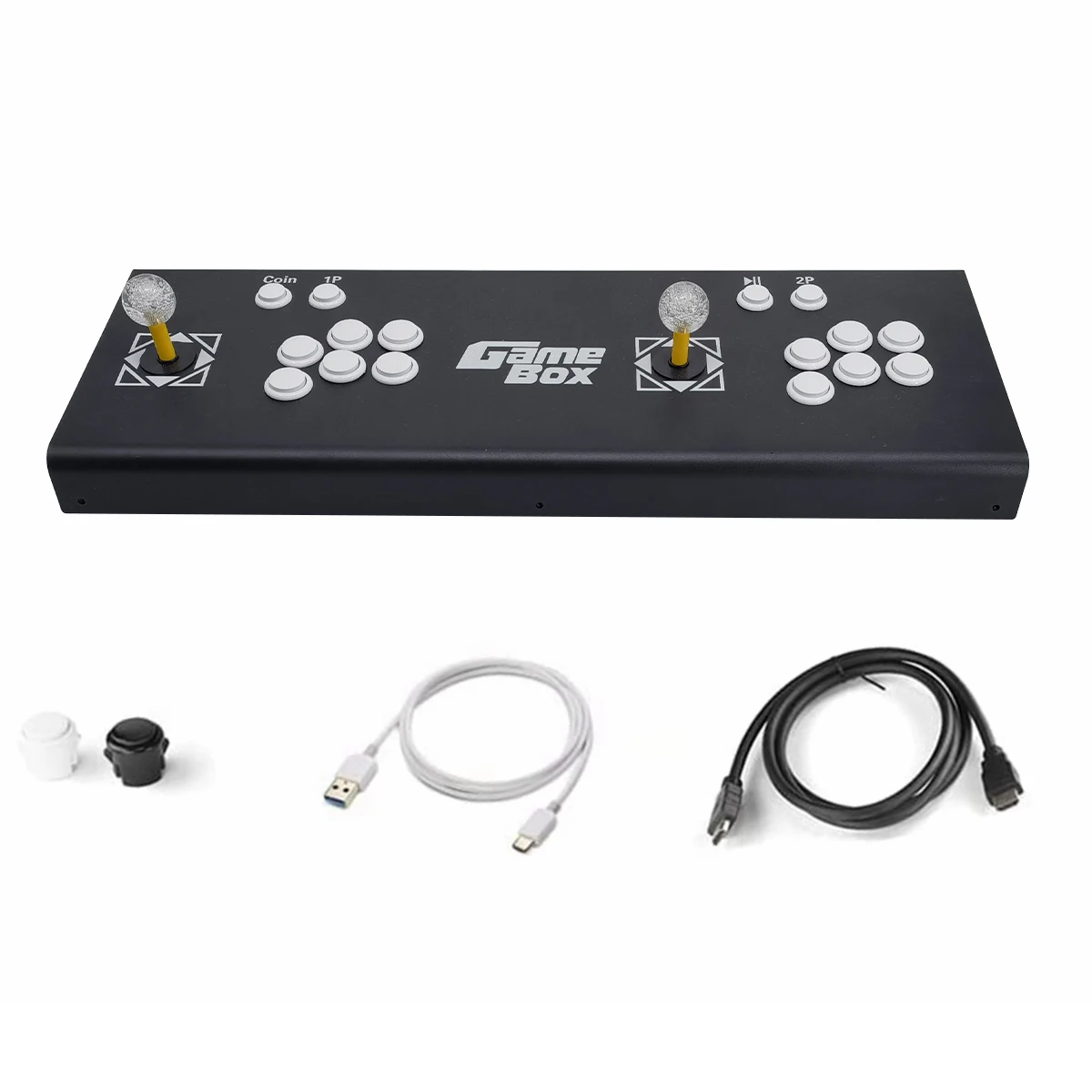 Can Diy Arcade Joysticks & Buttons Jamma 8800 In 1 Retro Video Arcade Game 5V Hd Output Game Console Box