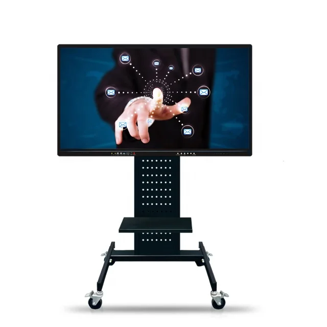 Flexible Mobile White Board Smart Interactive Board Interactive Lcd Whiteboard For Meeting