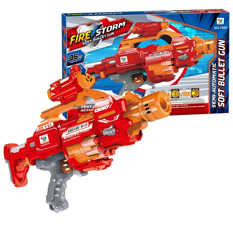 Детский игрушечный пусковой механизм мягкая пуля пневматический пистолет Интерактивная игрушка модель пускового устройства для