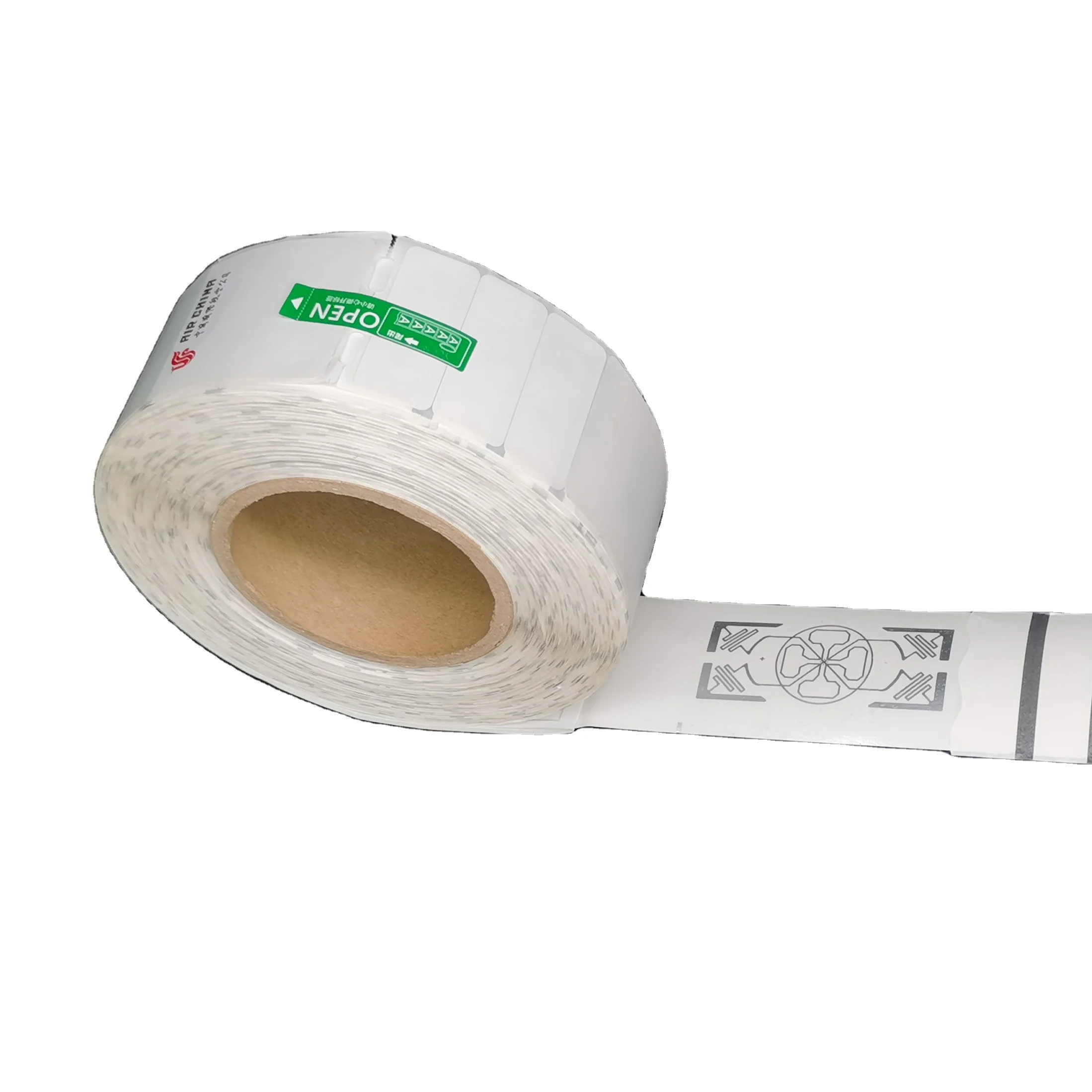 Factory price hot selling Thermal Paper Airline  RFID Luggage Tag.