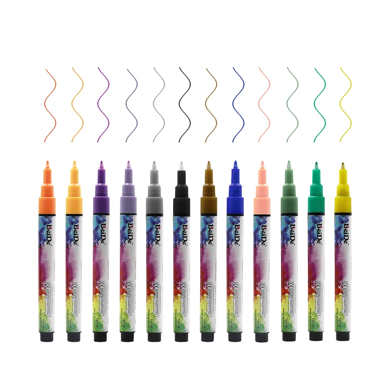 Shenzhen 2023 Manufacture wet erase liquid chalk pen suppliers 1 mm extra fine tip