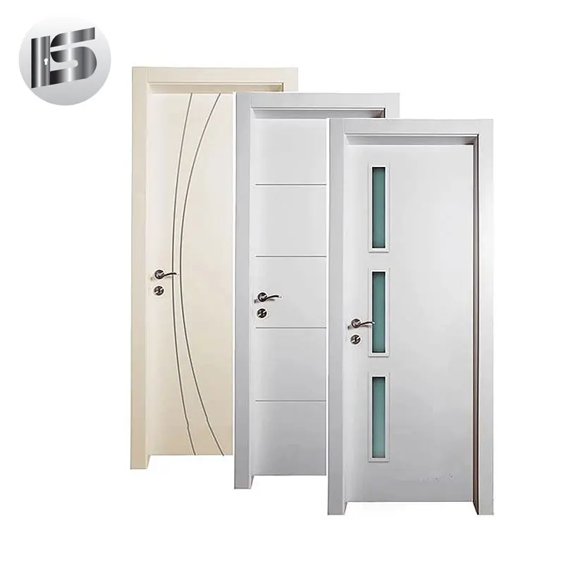 European standard Israel market waterproof dustproof unique interior WPC door puerta de madera y plastico