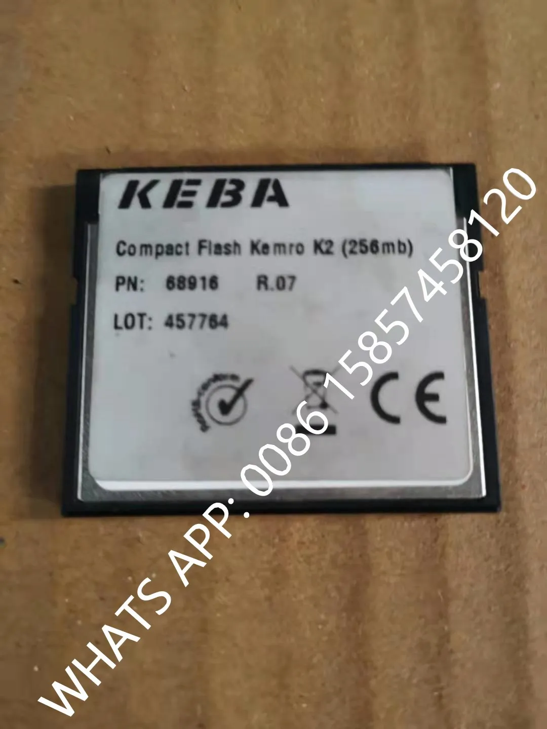 KEBA PLC swissbit Compact Flash Card 256 mb Compact Flash Kemro K2 (256mb) swissbit SFCF0256H1BK1MT-C-MS-263-KEB memory cf256mb