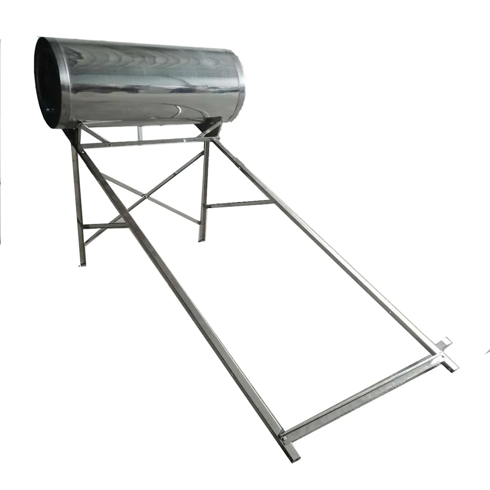 150L 300L Flat Plate supplier solar water heaters 200lit with 1250*2000*80mm solar collector