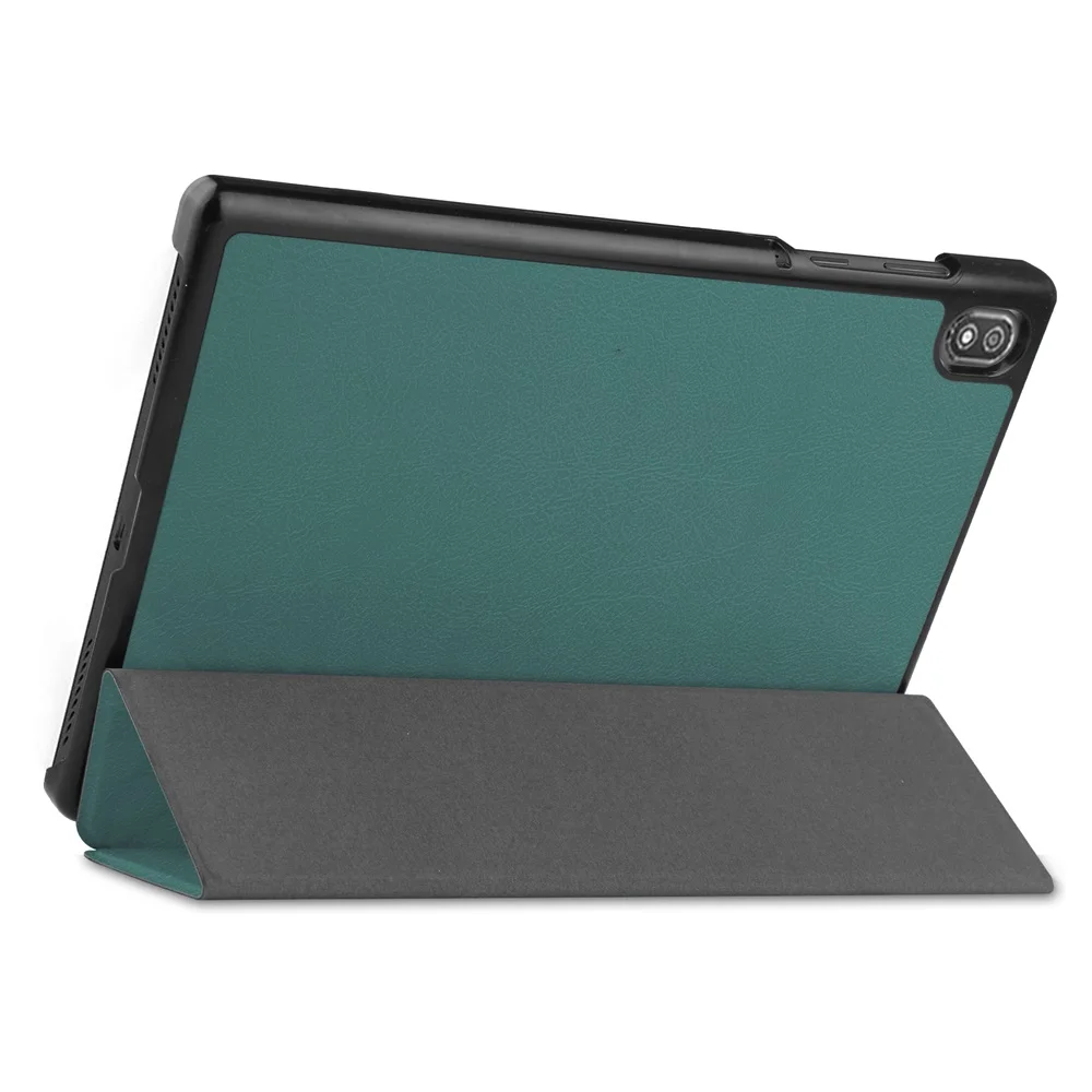 PU Leather Tri-Fold Standing 10.3 inch Tablet PC Cover Case for Lenovo Tab 6