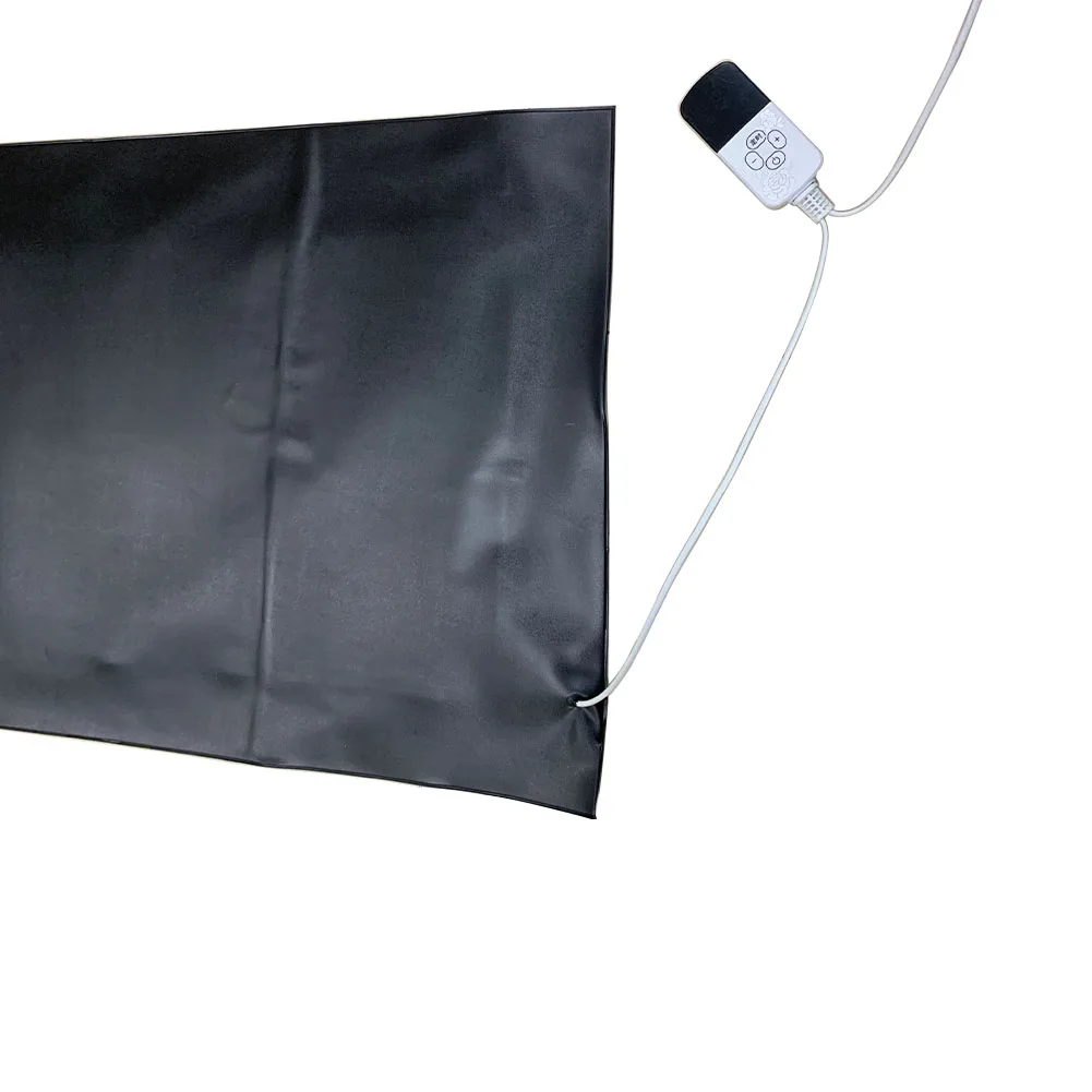 Low voltage safe large-sized graphene heating element surgical blanket suitable for home use as a thermal insulation device