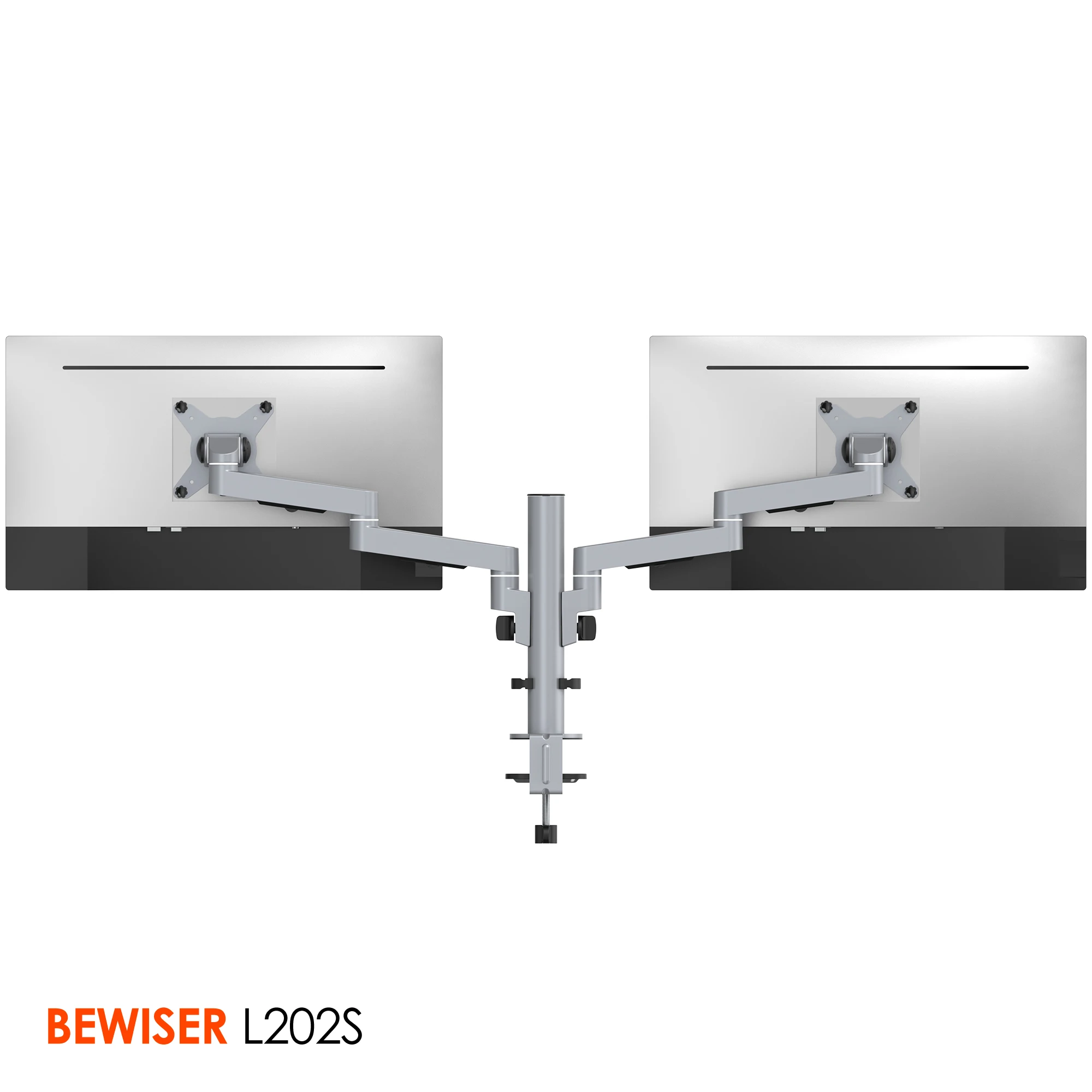 Adjustable flexible computer case monitor mount Computer desk mounts(BEWISER L1)