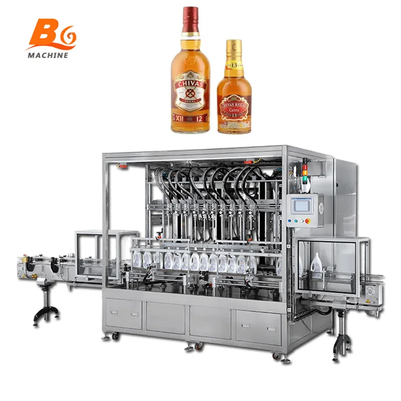 Automatic Liquor Whisky Wine bottling filling machine Vodka Spirits Liquor filling machine