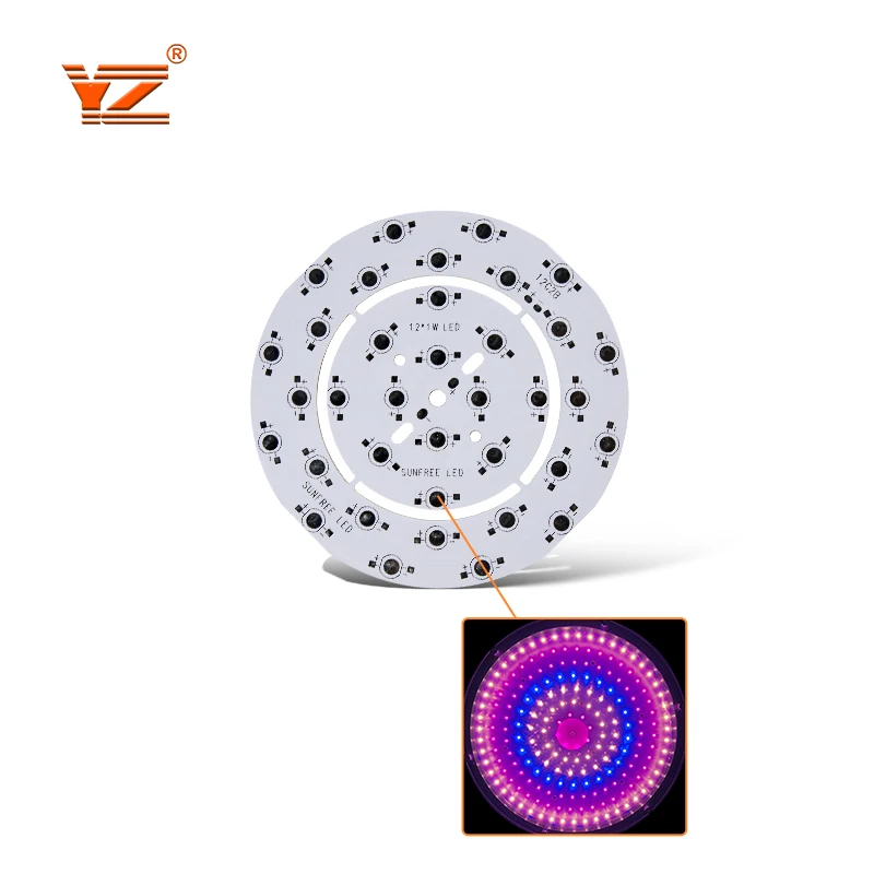Shenzhen Professional Circuit Board Manufacturer Rohs 94vo led pcb board Custom LED PCB Assembly led ring light pcb