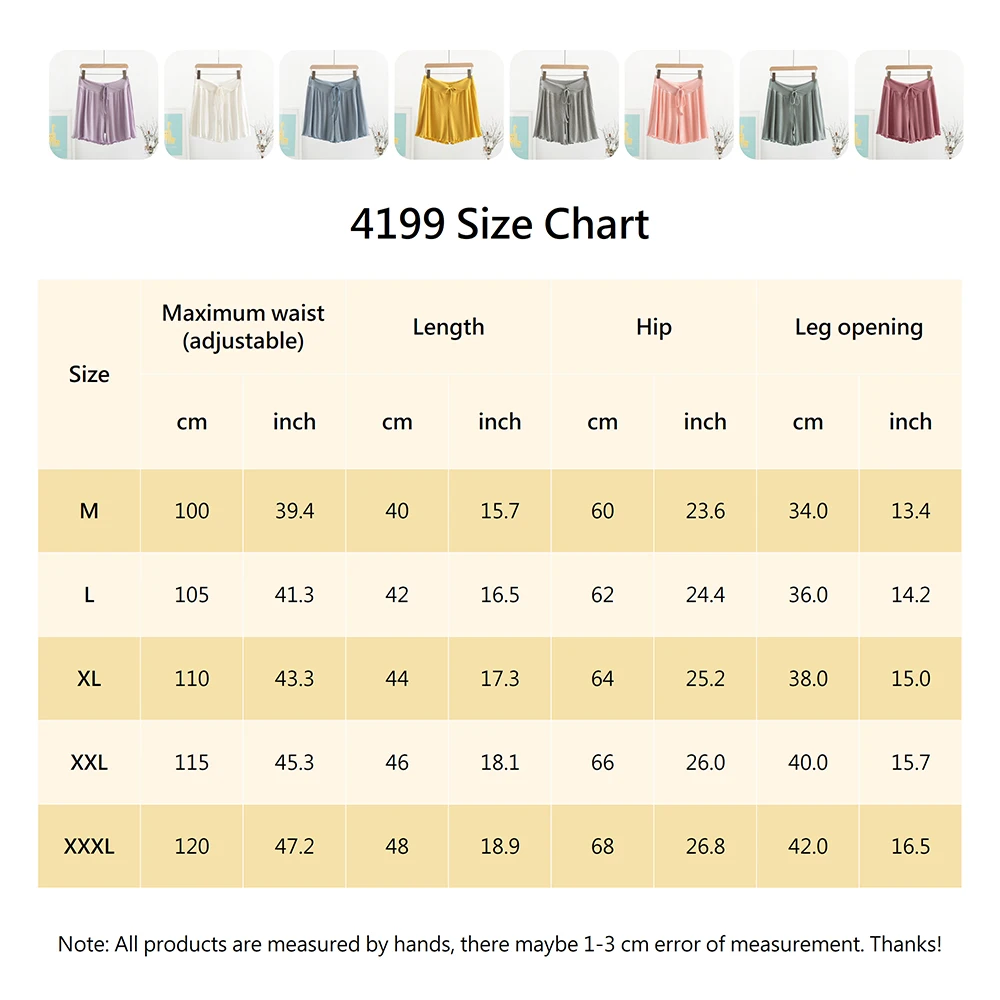 Wholesale Modal Comfortable Adjustable Low-waisted V-shape Pregnant Women Maternity Safety Shorts Pants Underwear