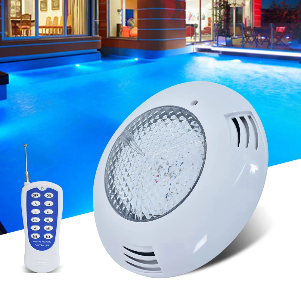 Pool Lights Rgb Color Changing Led Ip68 Waterproof Replaceable Night Lights Pool Toys Led Pool Light