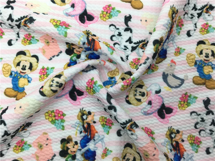 Свободный дизайн Рождественская пуля ткань пользовательский принт трикотажная ткань для девочек головной убор