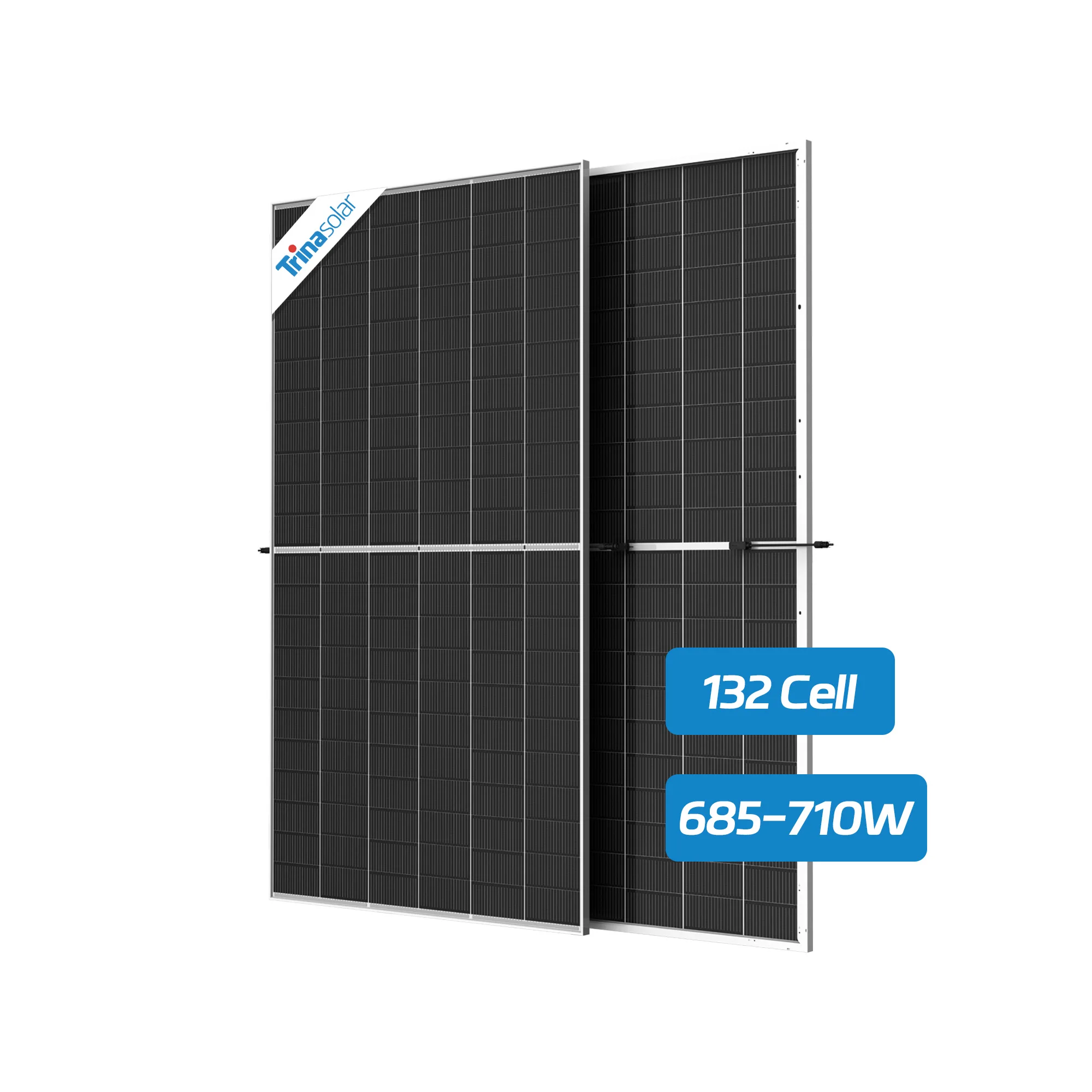 Trina Vertex N 685-710W solar panel TSM-NEG21C.20 bifacial dual glass Monocrystalline module with a quality assurance agreement