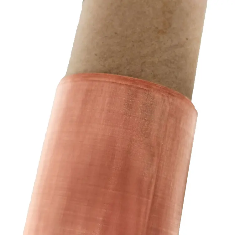 zhongliang Multifunction Shielding Copper Wire Mesh 100% Pure Copper Mesh