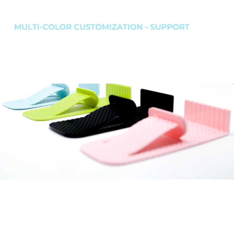 Multi Colors Heavy Duty Easy Installation Plastic Door Wedge Stopper