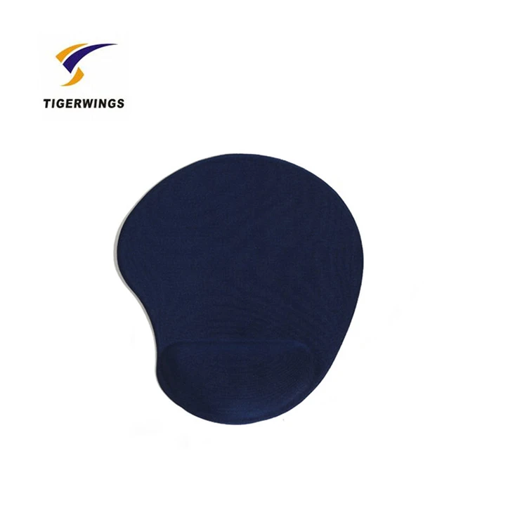 Custom Wrist Holder Mouse Pad Soft Memory Foam Ergonomic Mouse Mat with Gel Wrist Support Lycra Cloth Surface Speed Mouse Pad