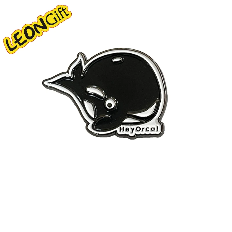 NO Minimum Badge Pin Flashing Custom Diy Enamel Bottle Black Soft Enamel Pins Badge Packaging Book Enamel Pin With Backing Card