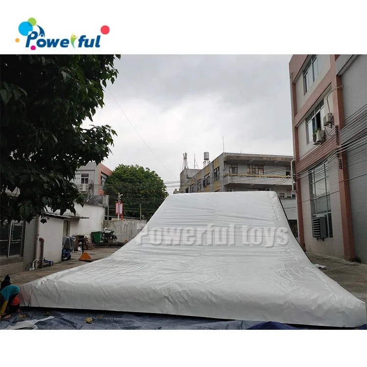 Extreme sport big fmx ramp fmx airbag inflatable freestyle motocross motocycle airbag fmx landing stunt ramp for sale