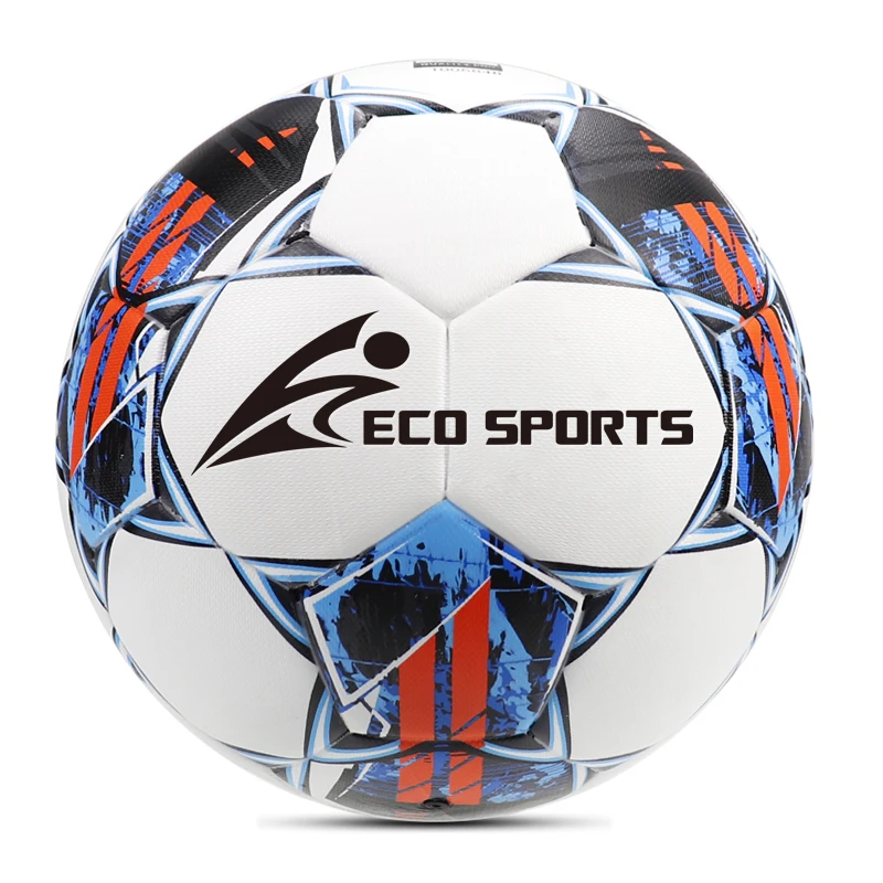 High Quality School Outdoor Football Synthetic Pu Laminated Official Size 5# Soccer Balls For Training