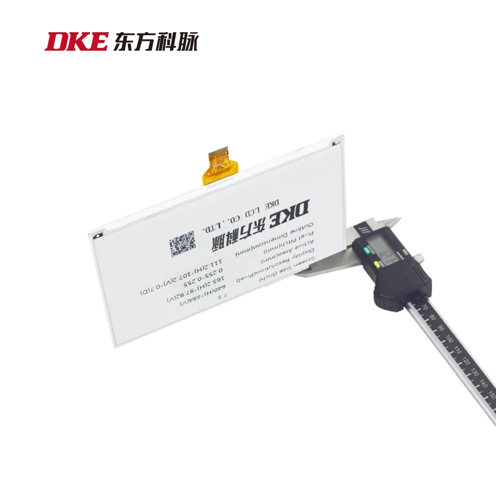 7,5 дюймовый дисплей для электронной бумаги с технологией отображения электронной бумаги e-Ink, этикетка E-ink