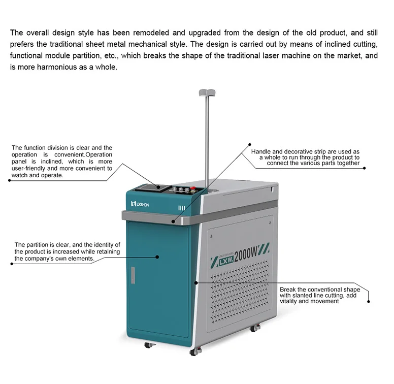 Fiber Laser Welder 3 in 1 welder cleaning cutting multifunction fiber laser welding machine