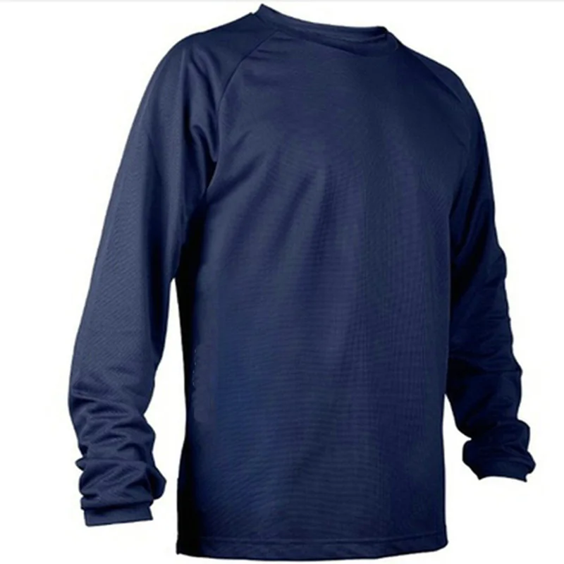 Custom Blank Motocross Jerseys Long Sleeve Racing Shirt MTB Jersey Mountain Bike Cycling Downhill Jersey