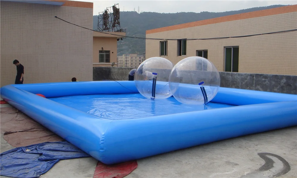 Water walking ball and sport pool inflatable square pool D2001-2