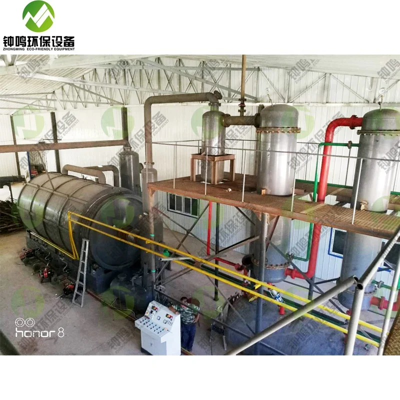 Пиролизная система переработки шин 40-45%, экстракт топливного масла из твердых отходов соответствует стандарту ЕС, 38000 кг, предоставляется 2 года CN;HEN