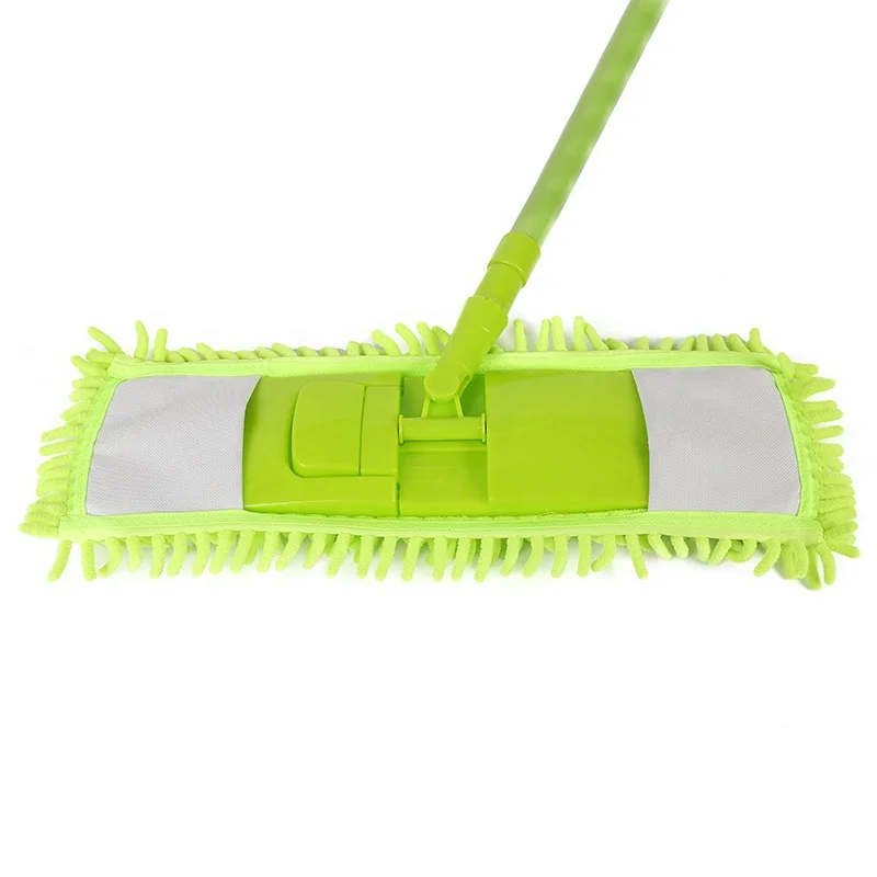 Home Cleaning Dust Clean Reusable Ultra Soft Chenille Mop Pad
