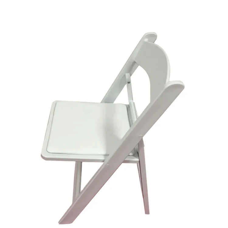 Свадебное складное кресло, складное кресло из смолы, пластиковое кресло