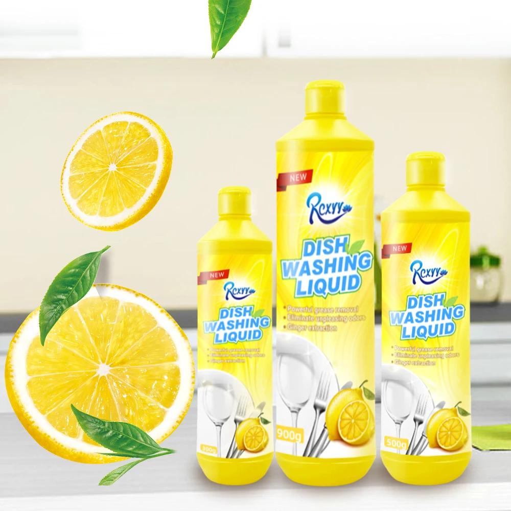 Cheap Price 300g 500g 900g Dishwash Liquid Deep Stains oily Removal Dishwashing liquid Detergent