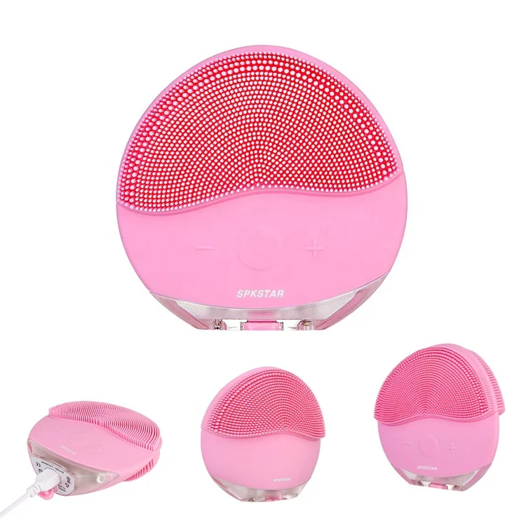 Трендовые продукты 2021, Новое поступление, уход за кожей, электрическая щетка для мытья лица, силиконовое устройство для очищения лица