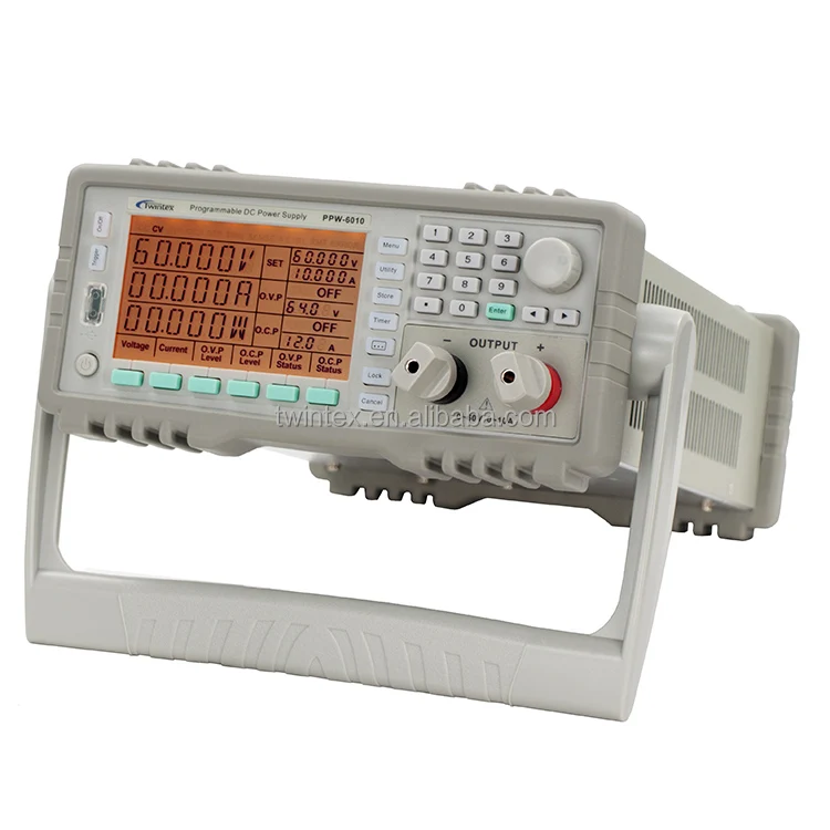 Twintex PPW-1560 RS232 15V 60A 900W Lab DC Programmable Power Supply Switching with Adjustable Current and Voltage 0-15V 60 amp