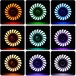 Sanyou 9 Inch Halo with DRL RGBW Led Headlight for 2018 Later J-eep W-rangler JL Gladiator JT