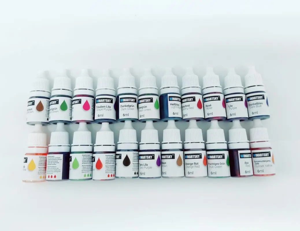 2021 hot product color 22 colours edible cake baking decorating colour safe food coloring dye