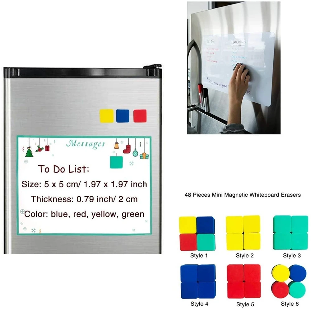 Made of high quality EVA magnetic chalkboard eraser dormitory, game room, play centers etc