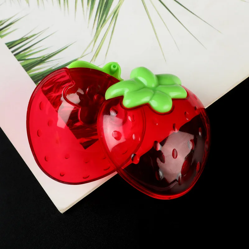 Luoshan оптовая продажа Высококачественная пластиковая коробка для конфет с клубничным фруктом специальная шоколада в форме клубники