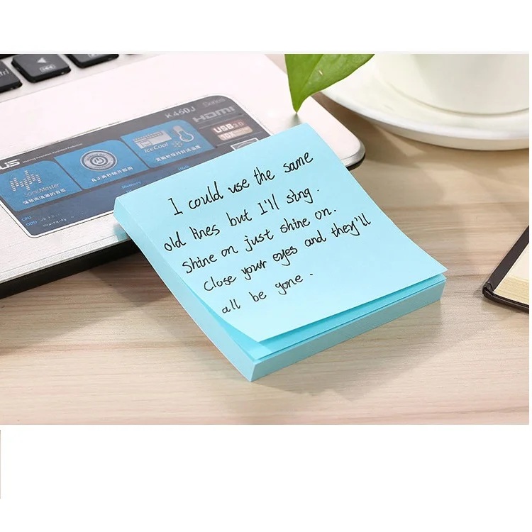 OEM Customized Shape Easy Post Sticky Notes Colorful Self-Stick Notes For Office