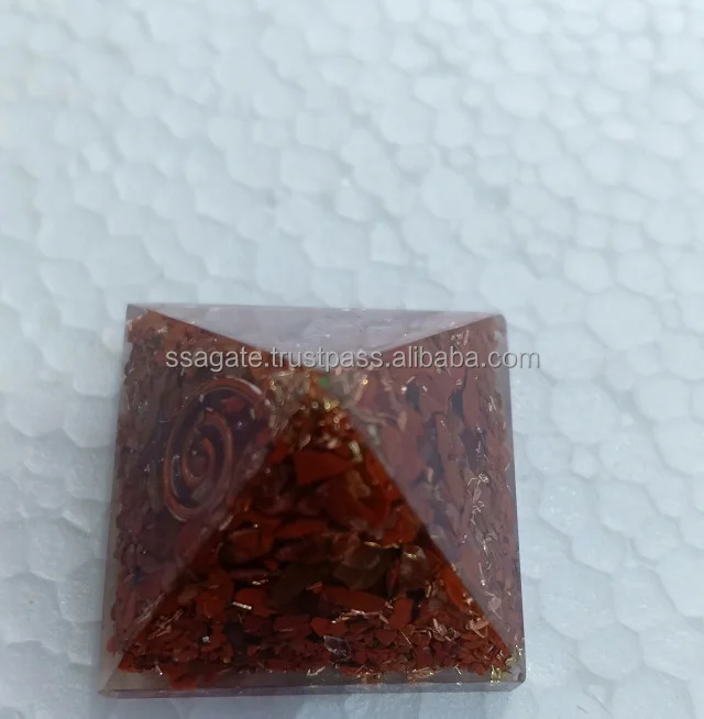 Red Jasper  Orgone Baby Pyramid  Wholesale Orgone Baby Pyramid Gemstone Orgone Baby Pyramid  Buy Online From S S AGATE