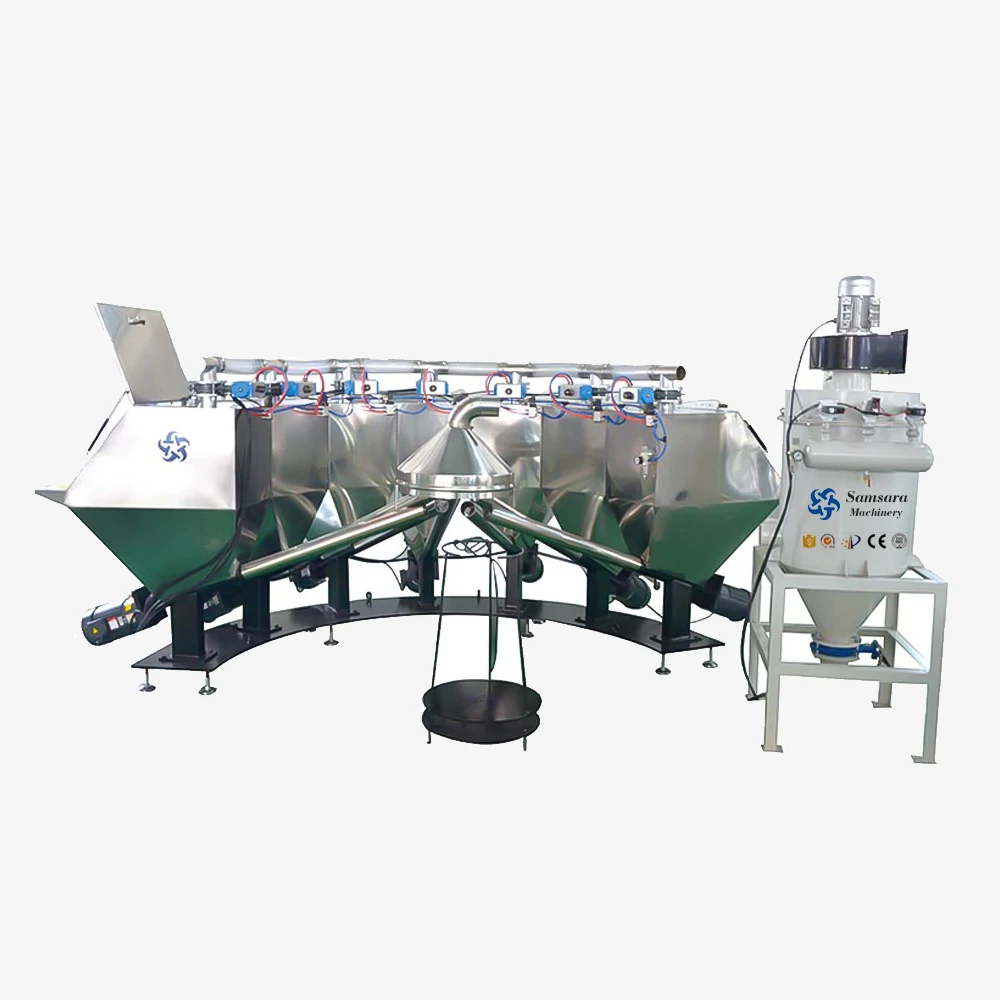 Powder Mixer Vacuum Coneyor Pneumatic Conveying System PVC Window Profile PVC Pipe Spc Flloof Line