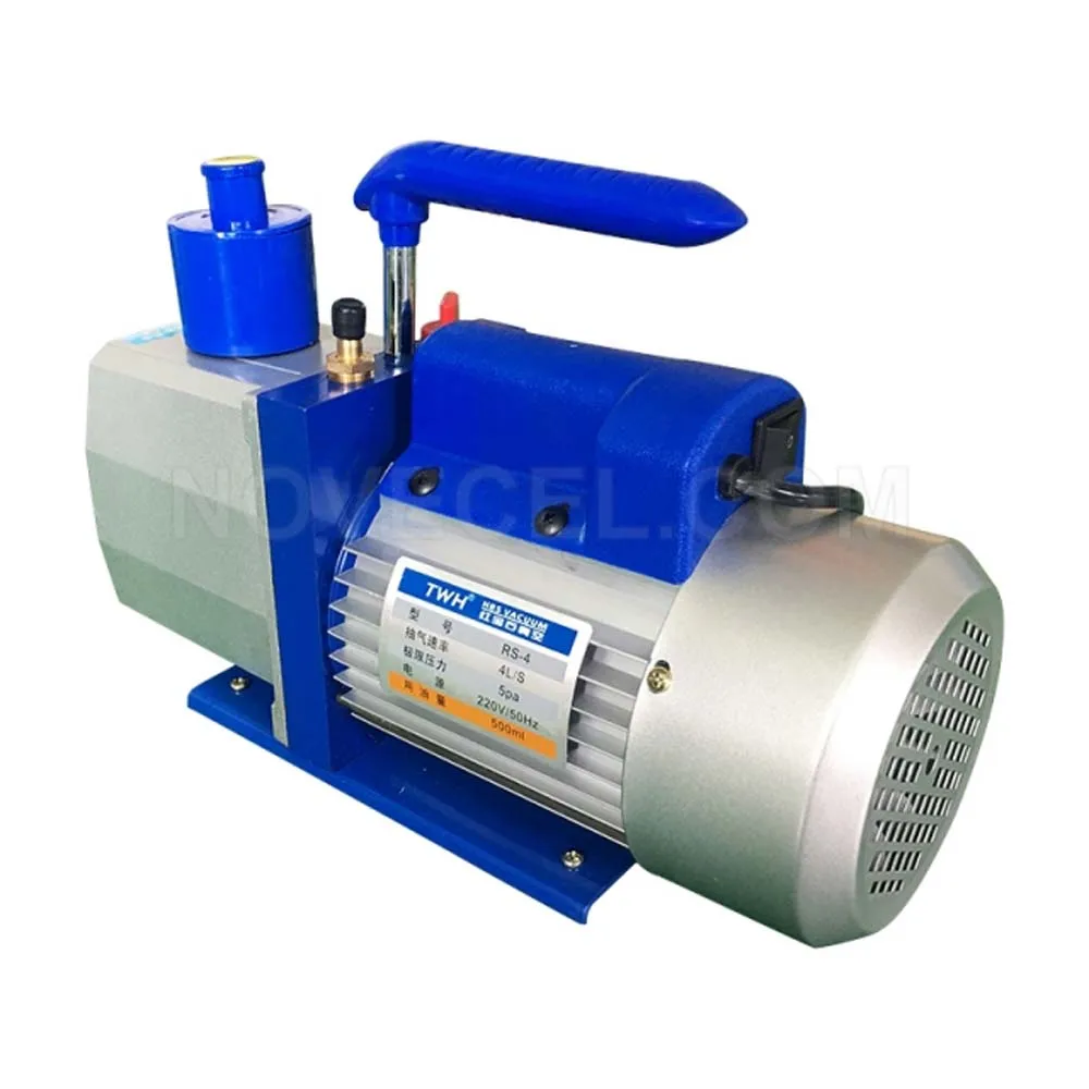 Novecel VP07 4L Vacuum Pump working with Laminating Machine for Q5 A5 BM01 BM02