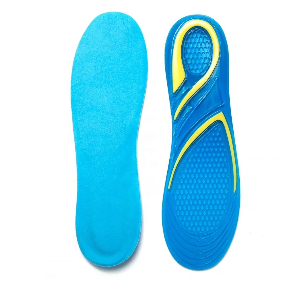 Gel Insoles Best Sales OEM Custom Made Insole Soft and Silicon Foot Protector Insole Manufacture