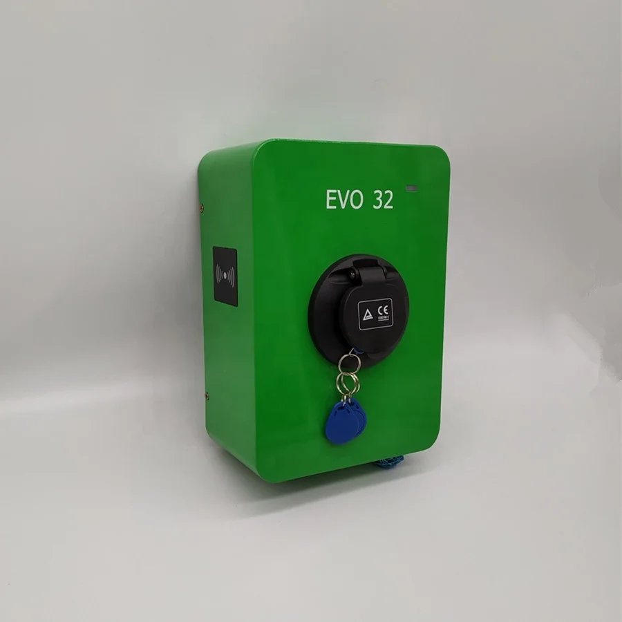 
7KW ev charger,230V 32A wallbox charging pile with type 2 socket and type B RCD,EV charger,OEM 